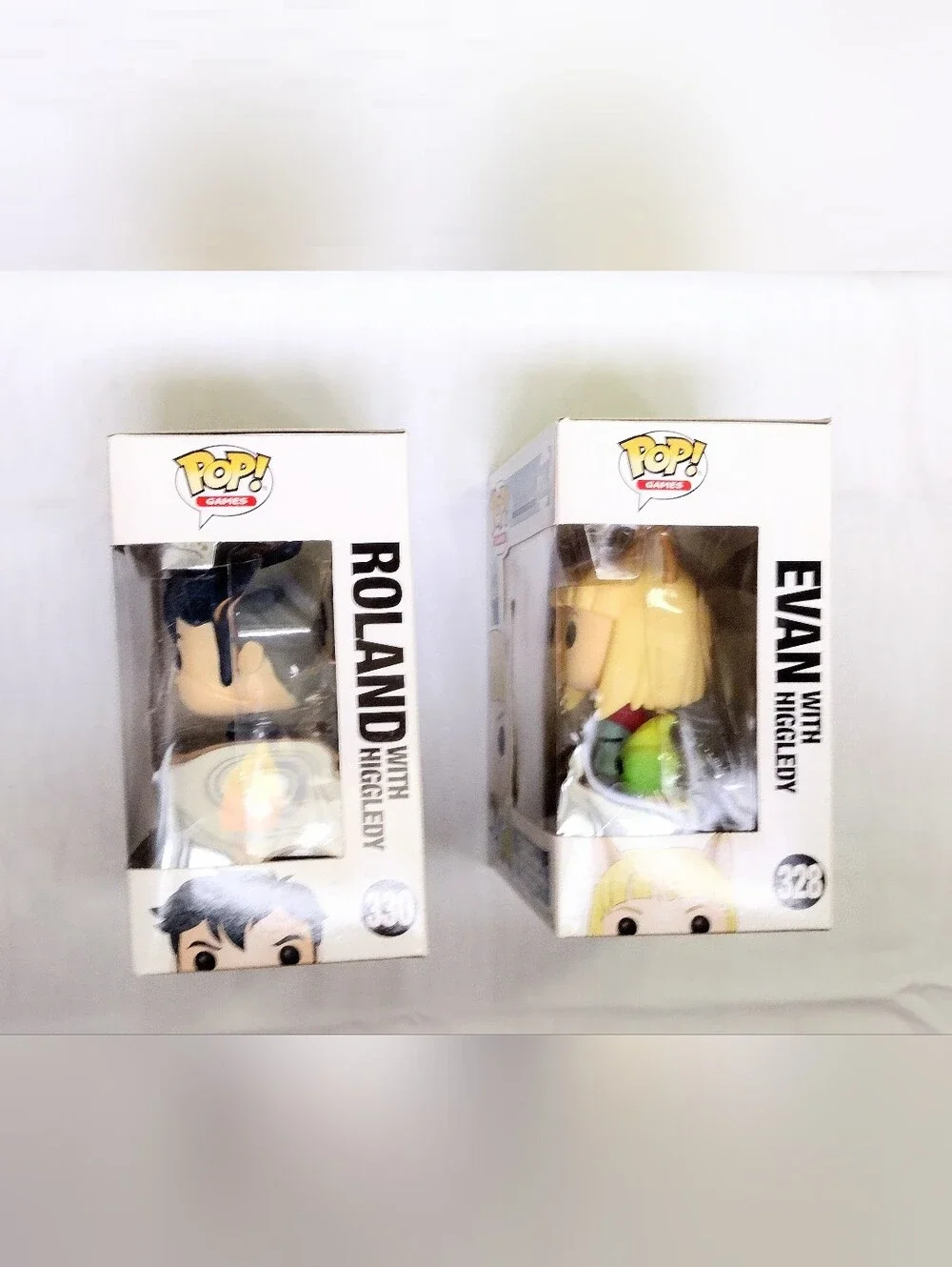 Funko Pop! Ni no Kuni II Roland #330 & Evan Vinyl #328 Figures